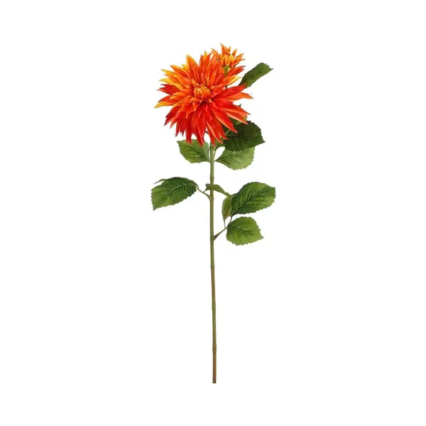 Mica Decorations Dahlia Oranje - L74Cm thumbnail