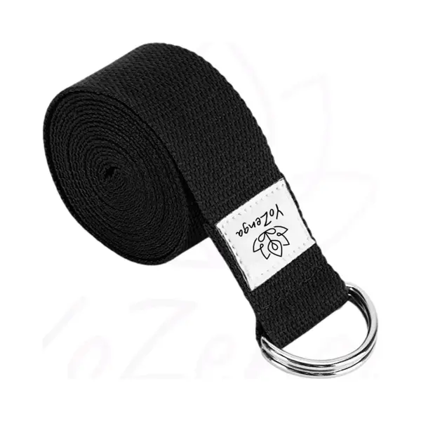 YoZenga Yogariem | Yogastrap | Black thumbnail