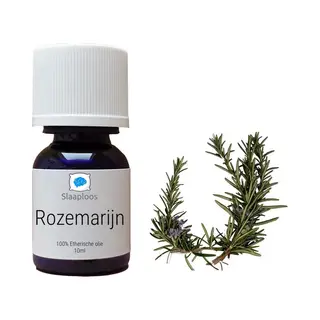 Slaaploos Rozemarijn Olie - 100% Pure Etherische Olie - Geschikt Voor Haar Serums - Rosemary Oil - Stimuleert Haargroei