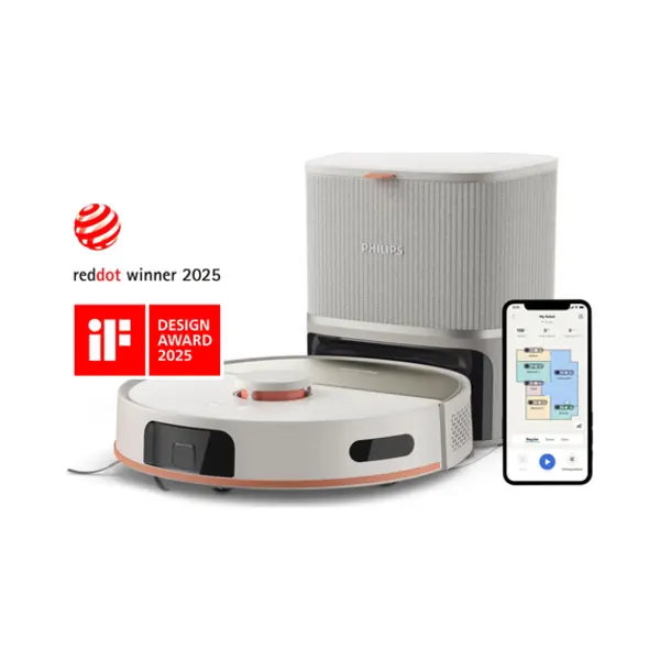 Philips HomeRun 5000 Series Saug- & Wischroboter thumbnail
