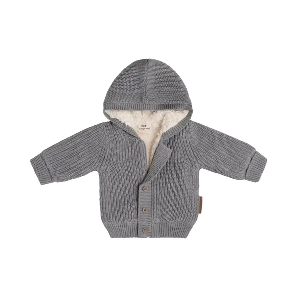 Baby Hoodie Cardigan Baby's Only Soul thumbnail