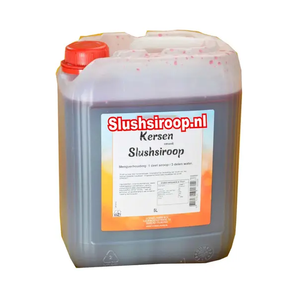 Slushsiroop Kersen - Tank Met 5 Liter - Vorselaars - MilaNNE thumbnail