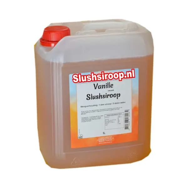 Slushsiroop Vanille - Tank Met 5 Liter - Vorselaars - MilaNNE thumbnail