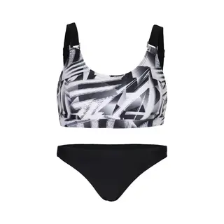 La V Bikini Classic Style - Zwart Ziczac 170-176