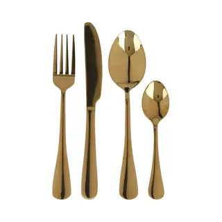 Tableware Collection - 16-delig Bestekset - Rvs - Goud