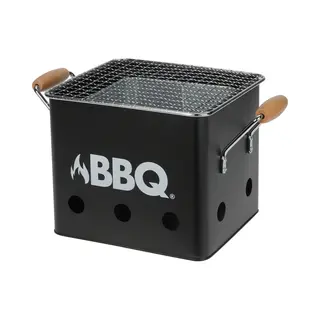Bbq Kubus - Mini-Barbecue - Mat Zwart - 18X15Xh15Cm