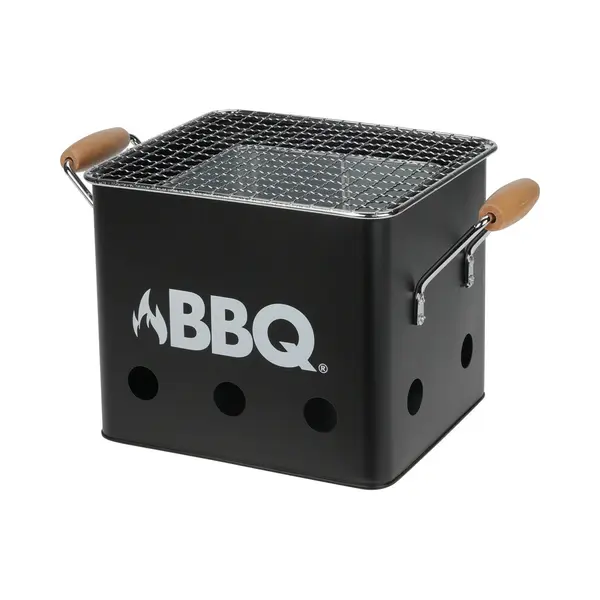 Bbq Kubus - Mini-Barbecue - Mat Zwart - 18X15Xh15Cm thumbnail