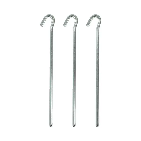 ProPlus Tentharingen - 24x - Rotspennen - Halfrond - 23 Cm - Metaal - Voor Tent Of Windscherm thumbnail