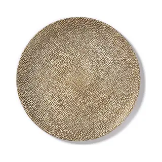 Inge-glas Inge Christmas Kaarsbord - Goud - Kunststof - 33 Cm - Onderbord - Kaarsen Plateau - Kerstdecoratie