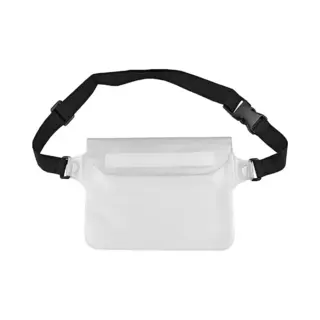 Yono Waterdicht Heuptasje - Dames En Heren - Fanny Pack - Telefoontasje - Zwemmen - Festival - Waterdichte Heuptas - Wit