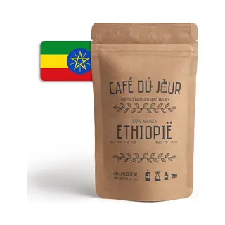 Café Du Jour 100% Arabica Ethiopië 250 Gram Vers Gebrande Koffiebonen