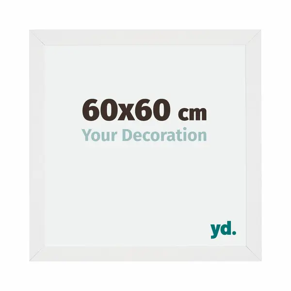 Your Decoration Fotokader 60x60 Cm - Wit Hoogglans - Mdf - Mura thumbnail