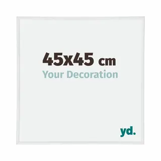 Your Decoration Fotokader 45x45 Cm - Wit Hoogglans - Kunststof - Annecy