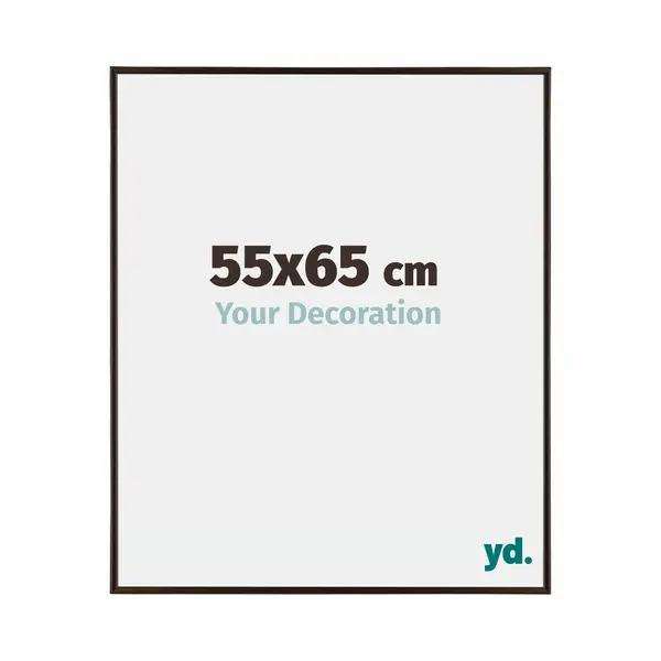 yd. Your Decoration - Bilderrahmen 55x65 Cm - Antrazit - Bilderrahmen Aus Kunststoff Mit Acrylglas - Antireflex - 55x65 Rahmen - Evry thumbnail