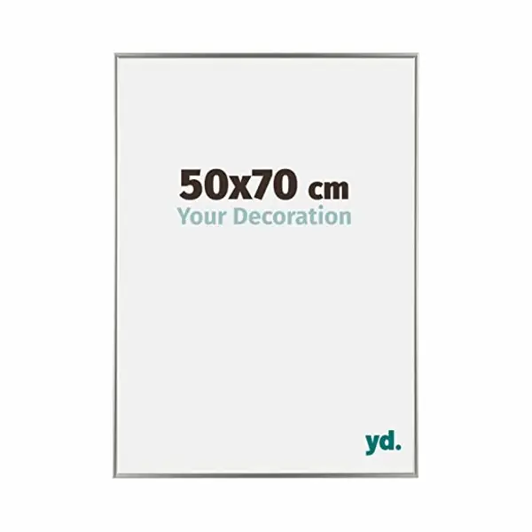 yd. Your Decoration - Bilderrahmen 50x70 Cm - Champagner - Bilderrahmen Aus Kunststoff Mit Acrylglas - Antireflex - 50x70 Rahmen - Evry thumbnail