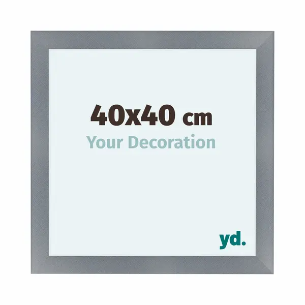 Your Decoration Fotokader 40x40 Cm - Aluminium - Geborsteld - Mdf - Como thumbnail