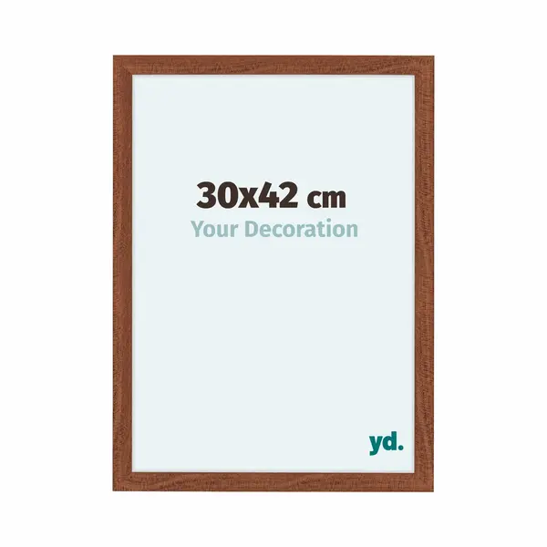 Your Decoration Fotokader 30x42 Cm - Walnoot - Mdf - Como thumbnail