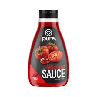 Pure. Low Carb Sauce - Ketchup - 425 Ml - Zero Ketchup - Koolhydraatarm -laag In Calorieën En Suikers