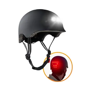 R2B Fietshelm Volwassenen - Led Verlichting - Maat M - 52-56 Cm - Fietshelm Dames - Fietshelm Heren - Fiets Helm Elektrische Fiets - Bike Helmet - Ook
