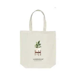 Lundholm Tote Bag Katoen Cotton - Scandinavisch Design - Katoenen Tas Shopper Naturel Ecru - 100% Cotton - Zeer Sterk | Lundholm Ängelholm Collectie