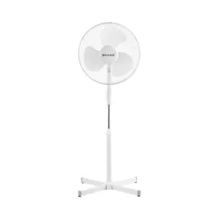 Super Merchant Standventilator Weiß 40cm Brasq