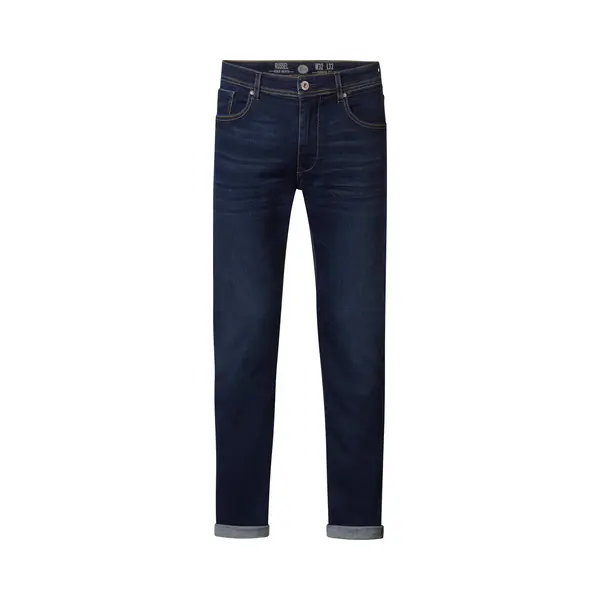 Petrol Industries Heren Jeans Regular Tapered Fit Russel - Spijkerbroek - Stretchdenim - Essentials Collection - Blauw - Maat W32L30 thumbnail