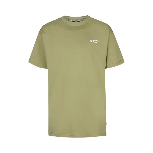 Petrol Industries - Jongens Backprint T-shirt Shoreline - Groen - Maat 152 thumbnail