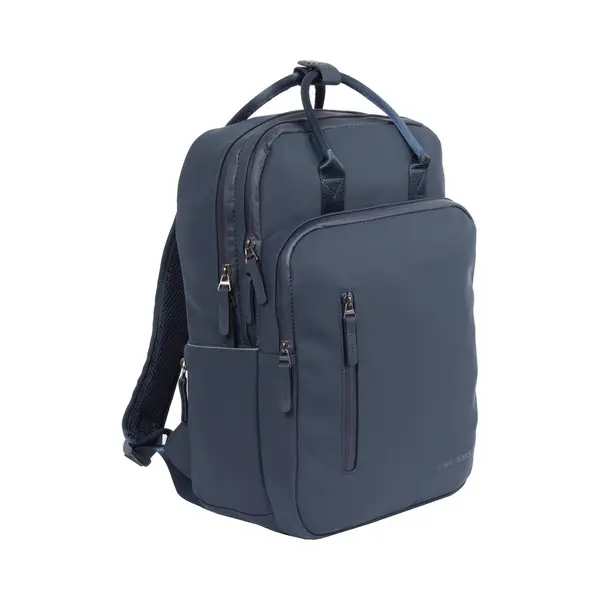 New Rebels William Milwaukee Navy 18L Rugzak Waterafstotend Laptop 15.6 Schooltas - Update, Sterke Ritsen thumbnail