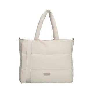 Beagles Shopper Calvia-Serie, Geräumig Mit Reißverschluss, Lange Doppelgriffe, Innenfächer, Stilvolle Einkaufstasche