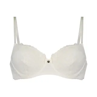 Hunkemöller Voorgevormde Beugel Bh Marine Wit