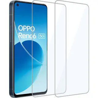 ChiGuard 2x Geschikt Voor Oppo Reno 6 - Screenprotector - Beschermglas - GuardCover