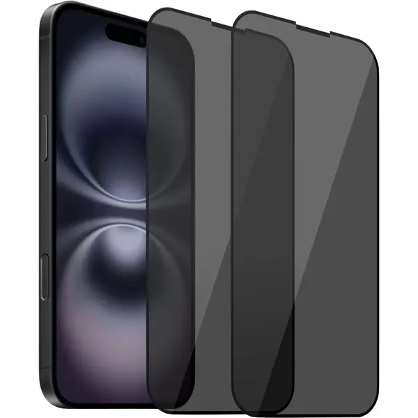 ChiGuard 2x Geschikt Voor Apple IPhone 16 - Privacy Screenprotector - Beschermglas - Privé GuardCover thumbnail