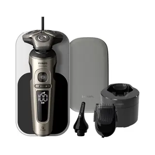 Philips Shaver S9000 Prestige SP9883/35 Elektrischer Nass- und Trockenrasierer mit SkinIQ