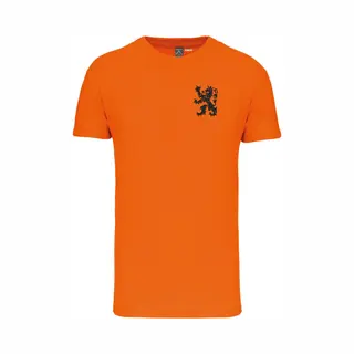 Vundy T-shirt Holland Leeuw Klein Zwart | Koningsdag Kleding | Oranje Shirt | Oranje | Maat L