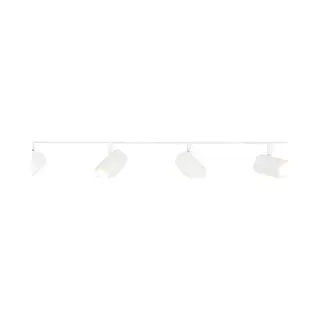 Ledvion - Led Plafondspot - Wit 4-lichts - Dimbaar - GU10 - IP20 - Kantelbaar