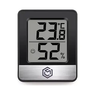 Ease Electronicz Hygrometer - Digitaal Weerstation - Luchtvochtigheid En Temperatuur - Inclusief Aaa Batterij