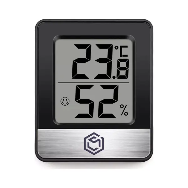 Ease Electronicz Hygrometer - Digitaal Weerstation - Luchtvochtigheid En Temperatuur - Inclusief Aaa Batterij thumbnail