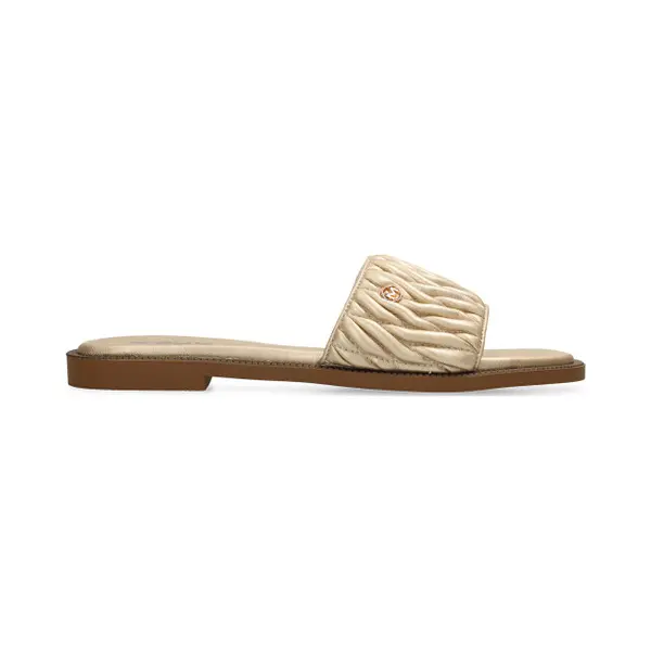 Mexx Tulla Zumo Sandal Dames Sneaker-Goud thumbnail