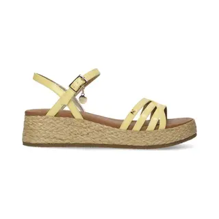 Mexx Noemi SadÉ Heeled Sandal Dames Sneaker-Pastel Geel