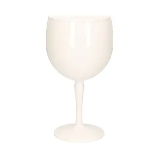 Onbreekbaar Gin Tonic Glas - Wit - Kunststof - 40 Cl/400 Ml - Onbreekbare Cocktailglazen