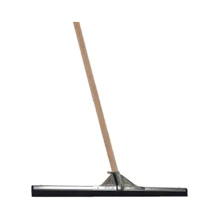 Betra Vloertrekker/douchetrekker - Voor Water Metaal/rubber 45 Cm - Met Houten Steel 130 Cm