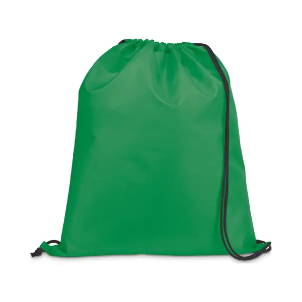 Gymtas/lunchtas/zwemtas Met Rijgkoord - Voor Kinderen - Groen - 35 X 41 Cm - Rugtas thumbnail