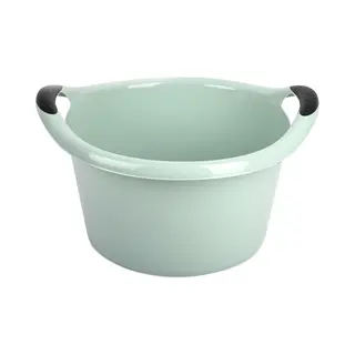 Plasticforte Plastic Forte Afwasbak - 15L - Mintgroen - 42 X 40 X 25 Cm - Met Handvatten - Teiltje