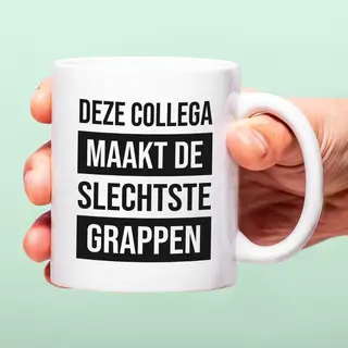Mok Deze Collega Maakt De Slechtste Grappen Van Ditverzinjeniet.nl