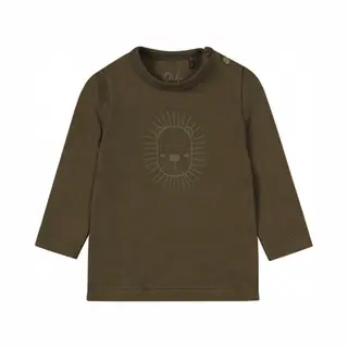 Dirkje Noos Jongens T-shirt - Faded Green