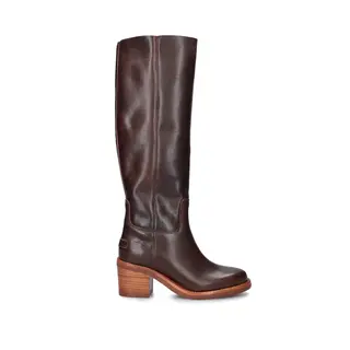 Shabbies Amsterdam Shabbies Puk Tuba Laarzen - Leer - Dames - Bruin - Maat 38
