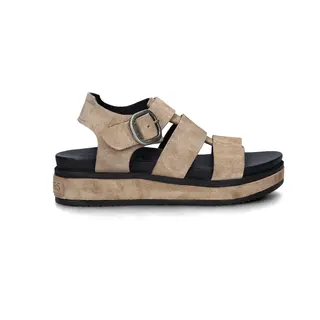 Shabbies Amsterdam Shabbies Maro Bold Sandalen - Dames - Beige - Maat 39