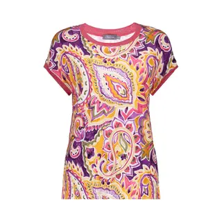 Geisha T-shirt Sarah Tricot T Shirt 42342 60 000380 Purple/red Dames Maat - Xs