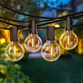 Foryouliving Lichtsnoer 10 Meter Voor Buiten - 25 Led Filament Bollen - Koppelbaar Lichtslinger - Tuinverlichting & Sfeerverlichting -