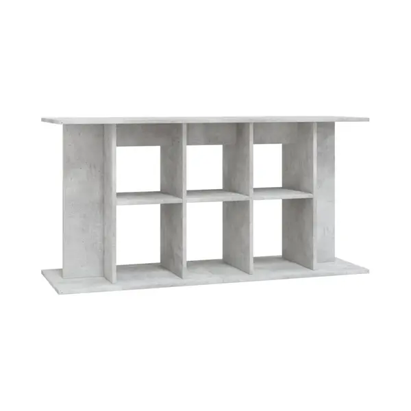 Vidaxl - Aquarium Stand Concrete Grey 120x40x60 Cm Engineered Wood thumbnail